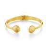 Shell Open Hinged Bangle