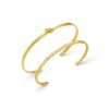 Linear Knot & Crystal Wrist Stacking Set