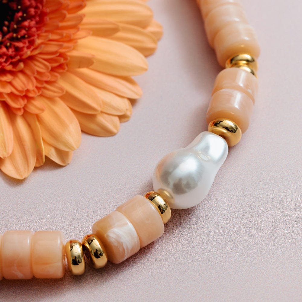 Statement Pearl & Bead Bracelet - Image 3