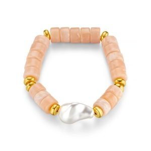 Statement Pearl & Bead Bracelet