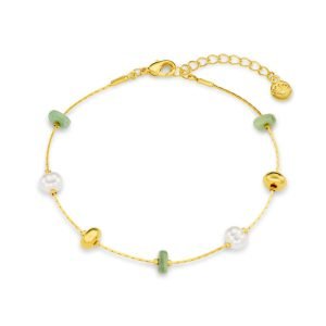 Fine Mixed Bead & Pearl Bracelet