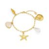 Eclectic Seaside Charm Bracelet