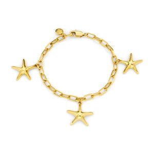 LUXE Starfish Charm Bracelet