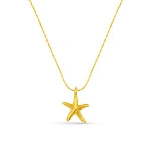 Fine Starfish Collar Necklace