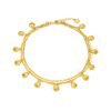 Shell Fringe Multi-Row Anklet