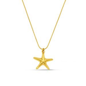 LUXE Starfish Charm Necklace