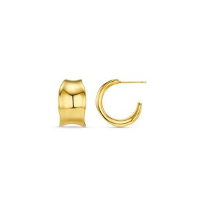 LUXE Chunky Molten Hoop Earrings