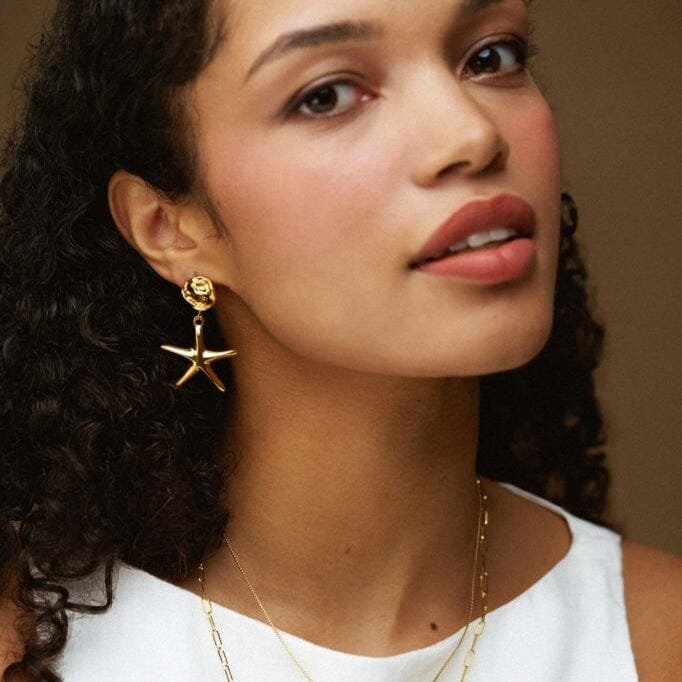 LUXE Statement Starfish Earrings - Image 2