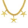 LUXE Statement Chain & Starfish Necklace